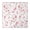 Pioneer Flower Floral-1, variant on Pioneer Flower Floral Print Pattern Square Fitted Tablecloth with Elastic Edge,Square Table Cover,Washable Elastic Table Cover for Home Kitchen Party Decor 34"x34"