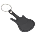 thumbnail image 1 of WHAMVOX Portable Black PU Guitar Picks Case Keychain Durable Waterproof Storage Holder for Guitar Accessories, 1 of 7