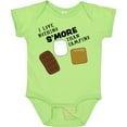 thumbnail image 3 of Inktastic I Love Nothing S'more Than Camping Boys or Girls Baby Bodysuit, 3 of 5