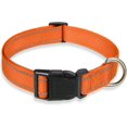 thumbnail image 1 of YSTINNG Reflective Dog Collar with Buckle Adjustable Safety Nylon Collars for Small Medium Large Dogs, Orange S YD72-102, 1 of 7