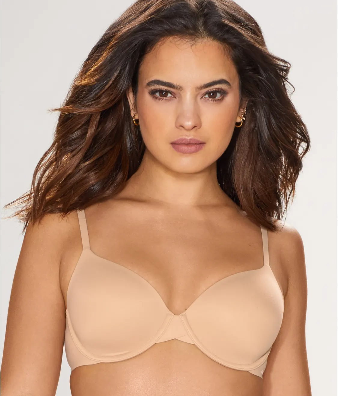 Calvin Klein Perfectly Fit Modern T-Shirt Bra 34C, Rich Taupe