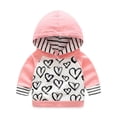 thumbnail image 5 of Maxcozy Newborn Toddler Baby Girl Love Heart Hoodies Tops + Pants Long Sleeve Outfit Set, 5 of 15