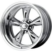 American Racing Vintage Aluminum Rim VN515 TORQ THRUST II 1 PC 15X8in Polished Finish, VN5155873