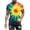 Z15-Yellow mens shirts, variant on DIOAZUD Tie Dye T Shirts for Men Loose Fit Casual Crewneck Shirt Big and Tall Fashion Printed Tees Beach Vacation Tee