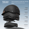 thumbnail image 4 of Casco de seguridad para coche con certificación 3C para hombre y mujer, de verano, con batería, protección solar universal, ligero, para motocicleta, 4 of 5