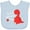 AE-Light Blue, variant on Inktastic My First Valentine's Day Red Dinosaur with a Heart Boys or Girls Baby Bib