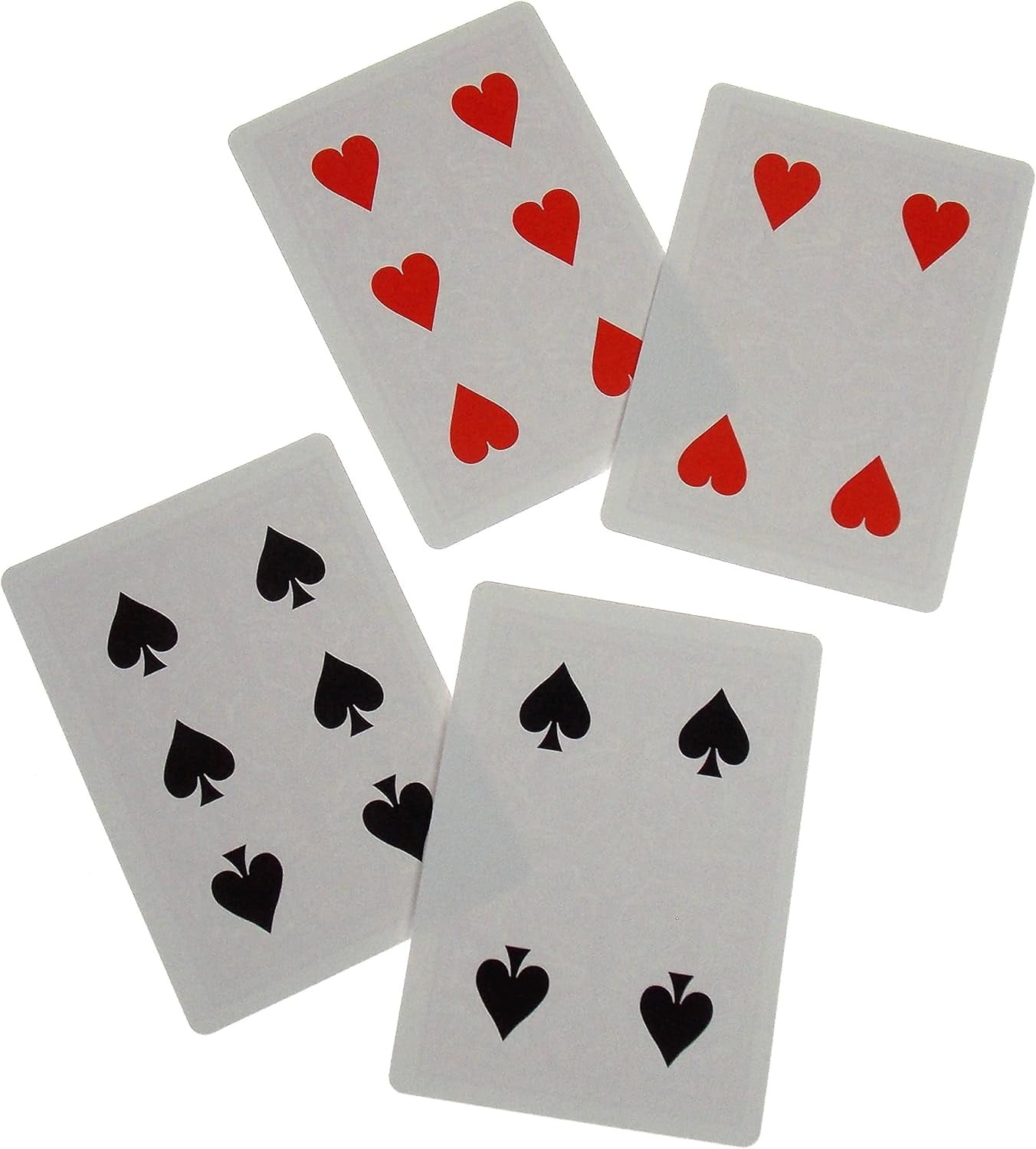 Hickoryville Euchre Playing Cards Bundle - 2 Euchre Decks in One Box with Large 40mm Suit Marker Dice