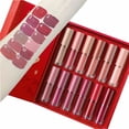 thumbnail image 2 of Fiudx Artículos en oferta con ofertas flash Juego 12 colores en brillo labios para Navidad, mate, resistente al agua, antiadherente, no se decolora, lápiz labial, pasta en labios 18 ml, 2 of 7