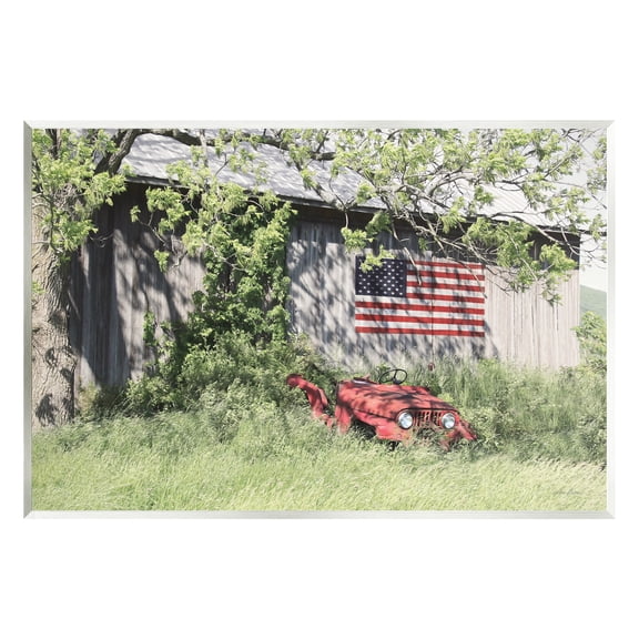 Stupell Americana Lush Country Greenery Landscape Photography Wall Plaque Unframed Art Print Wall Art