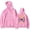 Pink, variant on Josiah Queen Altars Over Stages Yesterday is Dead Hoodie Unisex Fashion Casual Long Sleeve Sweatshirt
