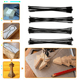 thumbnail image 5 of Ensemble de 96 Lames de Scie à Rouleau, 5 Pouces Remplacement de Tige de Scie à Rouleau, Outil de Menuiserie pour Bois Métal, 5 of 5