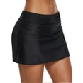 thumbnail image 2 of YouLoveIt Women Summer Swim Short Skirt Women Swim Bottom Briefs Women Swim Beach Skirt Swimwear Short Skirt Waistband Skort Bikini Bottom Plus Size, 2 of 8