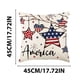 thumbnail image 4 of Funda de Almohada con Estampado de Alta Definición Del Día de La Independencia, 4 of 6