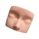 thumbnail image 4 of Cabeza de maniquí de extensión de pestañas,Cabeza de entrenamiento de práctica de tacto suave,Cabeza de práctica de maquillaje para principiantes en c, 4 of 9
