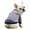 Navy, variant on TELOLY Dog Sweater,Chic Look Dog Coats for Medium Dogs,Cozy Comfort Dog Sweaters for Small Dogs Girl,Gray,XS