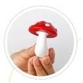 thumbnail image 2 of ShenMo 3 Pcs Fridge Magnets ,Stereoscopic Red Mushrooms, 3D Cute Fridge Magnets, 2 of 5