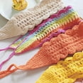 thumbnail image 3 of Ruban 2 Pcs Femmes Ajouré à Lacets Tricoté Crochet Bandeau Cheveux Main Bandeau Accessoire, 3 of 6