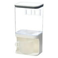 thumbnail image 1 of Wall-Mounted Dry Food Dispenser, Cereal Dispenser,Storage Cereal Container, for Cereal,Rice Kitchen Storage Containers C, 1 of 5