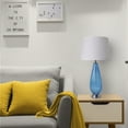 thumbnail image 4 of Magnolia 28 inch Table Lamp with Fabric Shade for Bedroom, Set of 2, 4 of 7