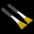 thumbnail image 3 of Cepillo De Mascarilla Facial De Silicona De 2 Piezas Para Faciales, Barro, Mascarilla De Arcilla, Bricolaje, Mascarilla De Modelado, Sin cabellero - Crema, Amarillo, 3 of 7