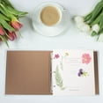 thumbnail image 2 of Miangastore Flower Press Book Dried Flower Storage Album Pressed Flower Specimen Album Loose Leaf Album, 2 of 8