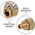 thumbnail image 2 of 2pcs Tire Chuck Air Chuck Quick Connect Inflate Locking Air Chuck Car Tire Clip Chuck, 2 of 2