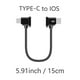 thumbnail image 2 of Cable De Transferencia De Datos Para Control Remoto De Drones Dji: Compatible Con Múltiples Series De Drones Y Controles Remotos Dji. Se Conecta A Teléfonos Móviles/Tabletas., 2 of 3