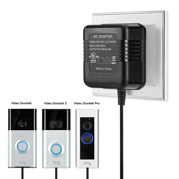 Power Supply Adapter Transformer for Ring Video Doorbell, Ring Video