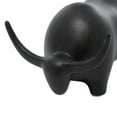 thumbnail image 4 of 8" x 7" Black Ceramic Bull Sculpture, by DecMode, 4 of 8