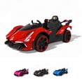 thumbnail image 1 of Montable Eléctrico The Baby Shop - go kart eléctrico, control remoto, 12v, luz, sonido Rojo -, 1 of 6