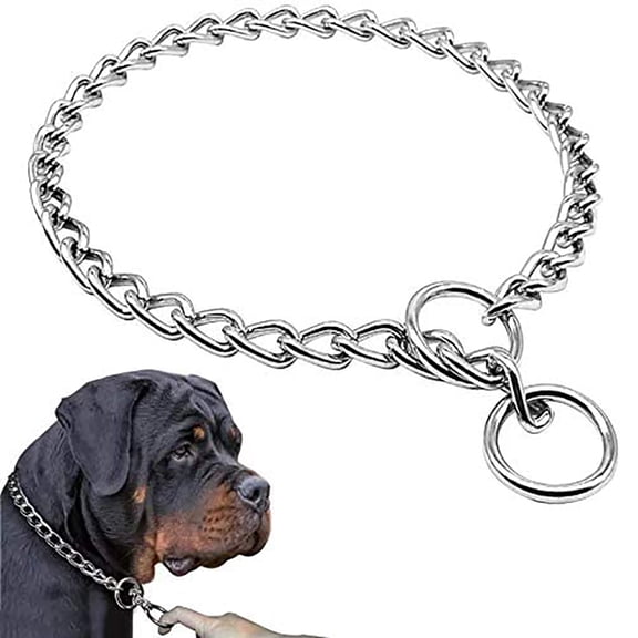 Collares De Cadena Para Perros, Collar De Cadena Para Perros Collar De Acero Inoxidable Fácil De Usar Colgante De Collar Para Mascotas Con Hebilla Collar De Perro Gato Para