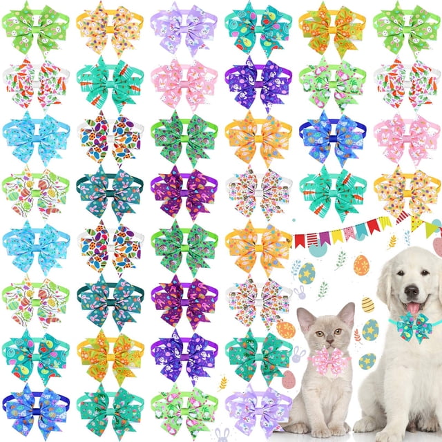 Collares para perros Talltalk Easter con conejito Spring, 40 unidades, para perros