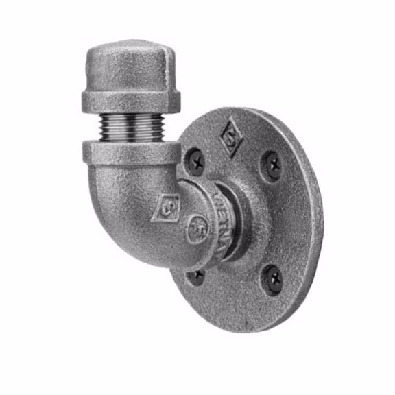 STZ 4000428 3 in. Female Pipe Hook, Black