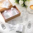 thumbnail image 4 of Recuerdos de boda FoldTier, 50 juegos de abridores de botellas de acero inoxidable, 4 of 7