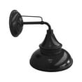 thumbnail image 4 of Hampton Bay 11 in. Black Barn Outdoor Wall Light Sconce, 4 of 15