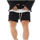 thumbnail image 1 of Pantalones Cortos Deportivos de Compresión 2-En-1 para Hombres con Forro Incorporado, Bordes Curvados, Ajuste Suelto Transpirable para el Gimnasio, 1 of 4