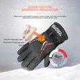 thumbnail image 5 of Winter Gloves for Men Women, Touchscreen Gloves for Running and Skiing, Thermal Cold Weather Cycling Gloves, 5 of 6