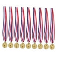 thumbnail image 3 of RENACLIPY 12Pcs Golden Soccer Medals for Awards for Kids Perfect for Decor and Gift  Size 1.75 Inches, 3 of 6