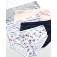 thumbnail image 2 of SURJDE Girls' Underwear-Stretch Cotton Briefs (5 Pack), 2 of 7