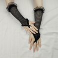 thumbnail image 4 of Lace Fishnet Gloves Comfortable And Flexibility Fingerless Gloves For Party Enthusiasts And Fashion Forward Individuals, 4 of 8