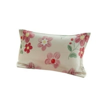 chaungfeng Floral Pattern Lumbar Pillow Cover, Farmhouse Decorative Throw Pillows Pillowcase Cushion Covers Outdoors for Couch Sofa Chair Home Decor Housewarming Gifts (23.6"x15.7")