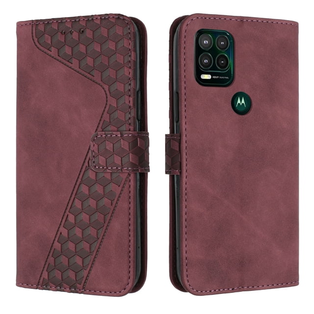 Compatible with Motorola Moto G Stylus 5G 2021 Case Wallet Design with Card Slots Magnetic Closure Cover