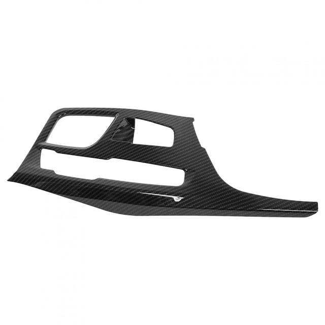 Fibra de carbono estilo centro consola engranaje cambio panel cubierta TRIM para BMW 5 serie G30 2017-2018