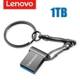 thumbnail image 1 of Lenovo-unidad Flash de memoria portátil de Metal, dispositivo de alta velocidad, 2TB/1TB/3,0 GB/512GB, accesorios de ordenador, adaptador USB, U Disk 256, Original qym unisex, 1 of 2