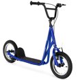 thumbnail image 3 of CIPACHO Height Adjustable Kid Kick Scooter with 12" Air Filled Wheel, Children Bicycle Toys for Girls Boys Ages 8-12 Years, Great Gift for Kids, Navy, 3 of 5