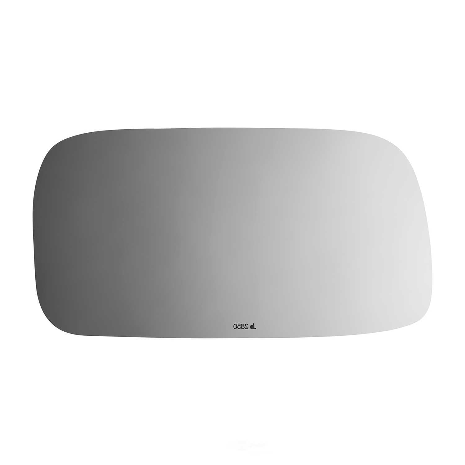 Burco Side View Mirror Replacement Glass - Clear Glass - 2850