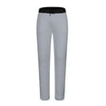 thumbnail image 5 of Men's Cotton Elastic Waist Sweatpants - Baggy, Wide Leg, Lounge Pants with Pockets for Daily Wear Light Gray M, 5 of 6