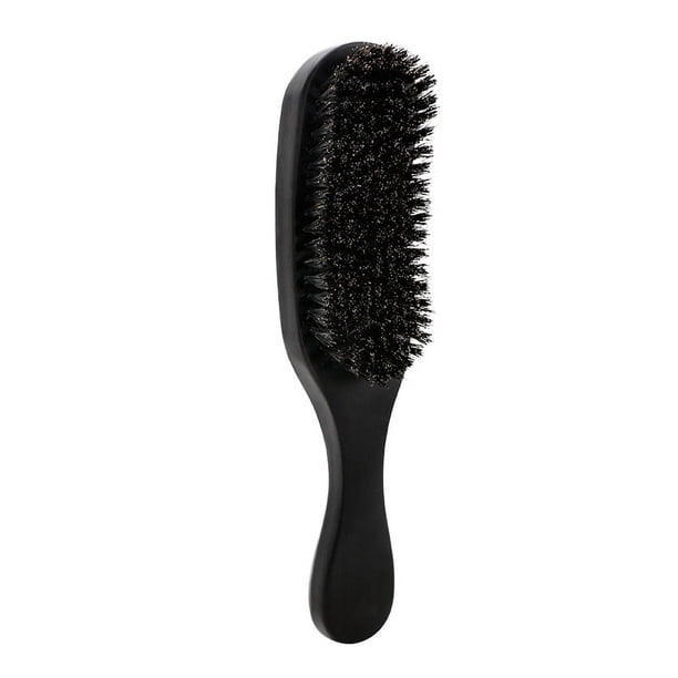 Peine grande curvo de cerdas de haya, cepillo de limpieza de ondas de madera maciza, peine para el cabello, peine para peinar el cabello, peine de madera para el cuidado de la barba