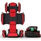thumbnail image 1 of Asiento elevador de doble pliegue, plegable, ajustable y plegable, Highback Racing, rojo, 1 of 6