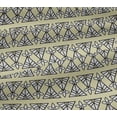 thumbnail image 5 of oneOone Viscose Jersey Fabric Floral & Triangle Block Print Sewing Fabric BTY 60 Inch Wide, 5 of 5
